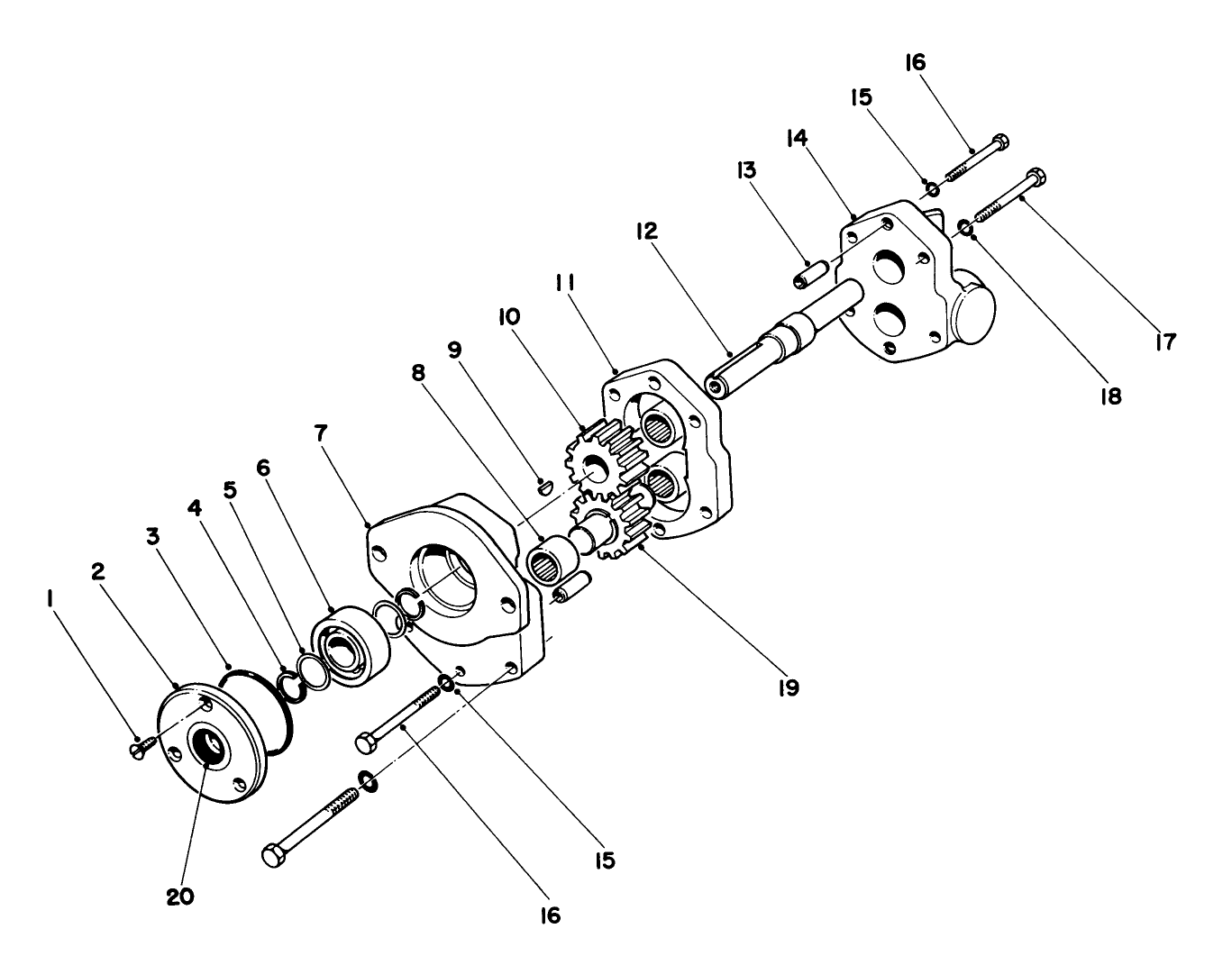 Hydraulic Pump No. 18-8440