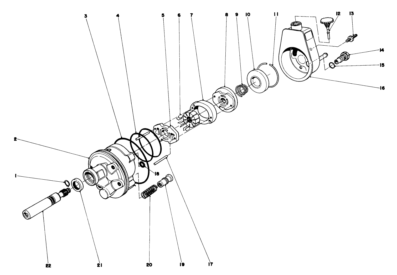 Pump Power Steering No. 39-7360