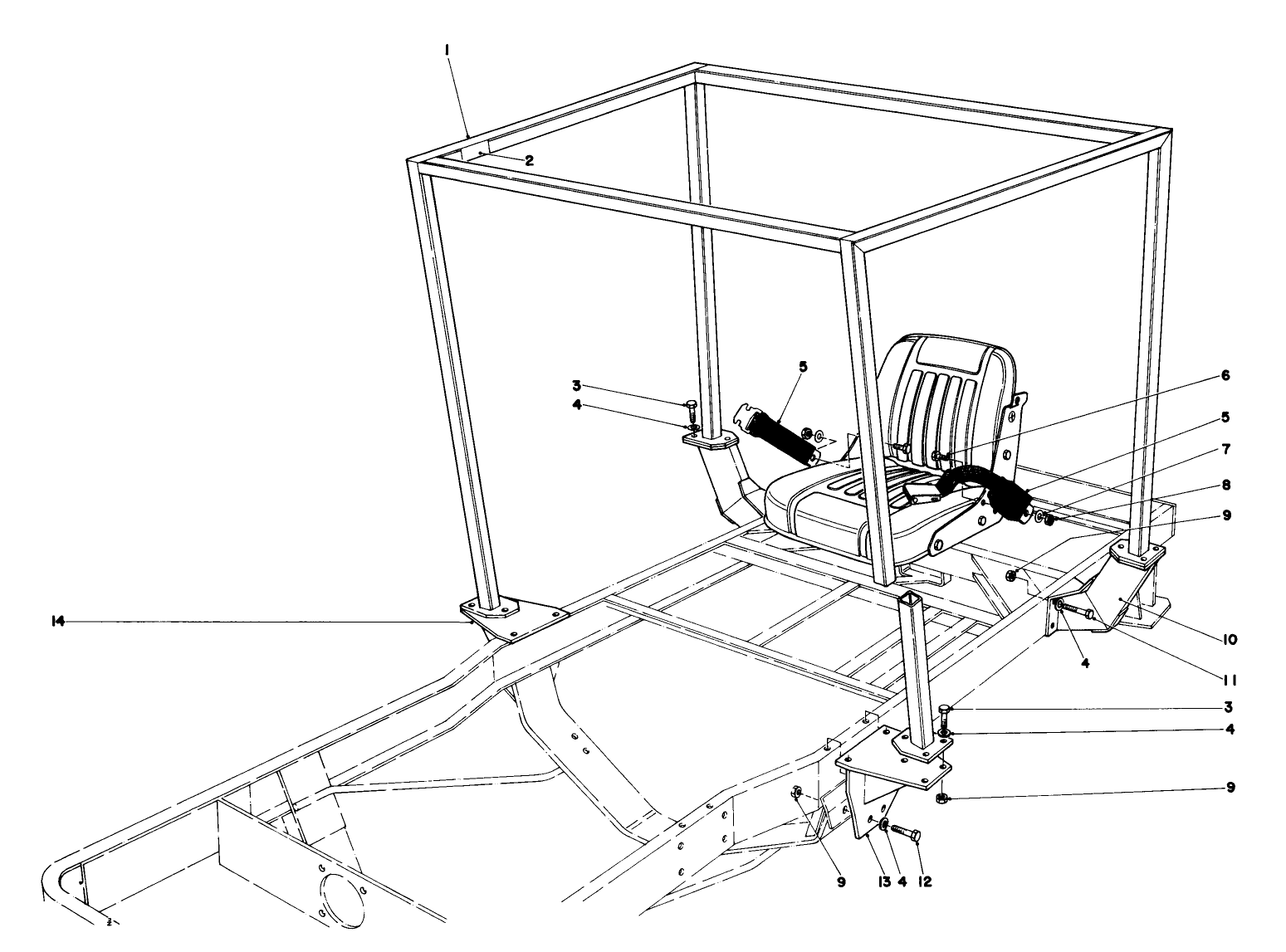 Roll Over Protection Kit No. 77021