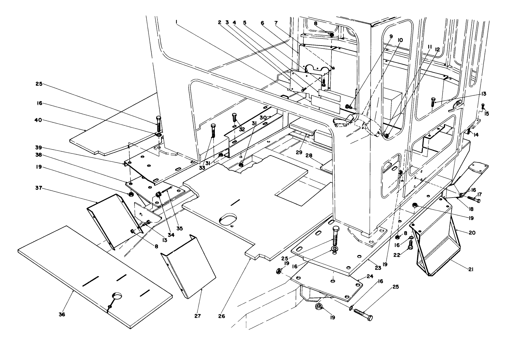 Cab Mounting Kit No. 70157
