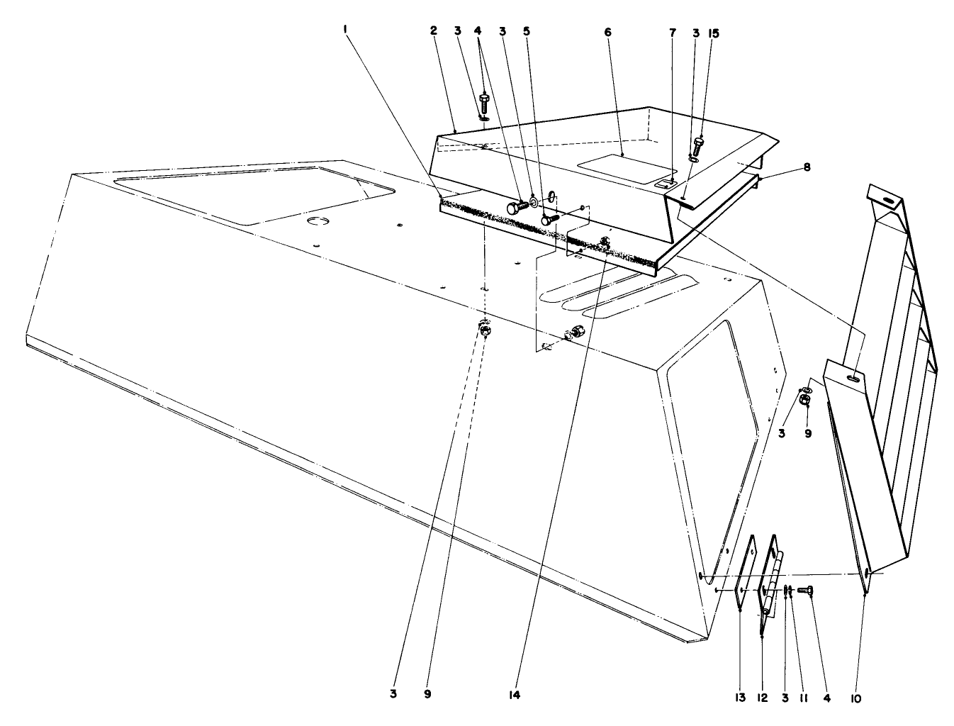 Cover Top Outlet And Discharge Louver