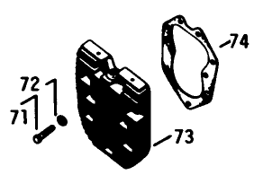 Cylinder Head-Engine Kohler Model No. K582qs Type No. Pc-36273a