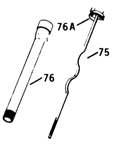 Dipstick-Engine Kohler Model No. K582qs Type No. Pc-36273a