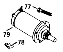 Electric Start-Engine Kohler Model No. K582qs Type No. Pc-36273a