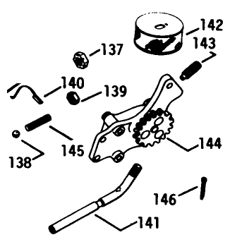 Oil Pump-Engine Kohler Model No. K582qs Type No. Pc-36273a