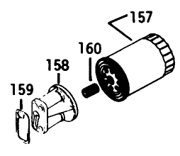 Oil Filter-Engine Kohler Model No. K582qs Type No. Pc-36273a