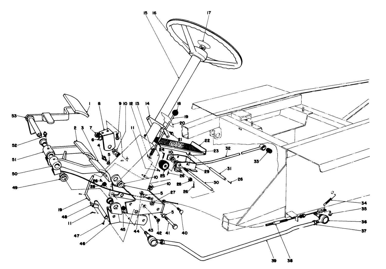 Brake & Steering Gear Assembly