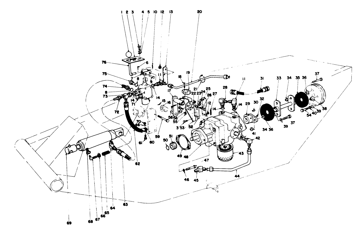 Hydrostatic Transmission & Valve Assembly