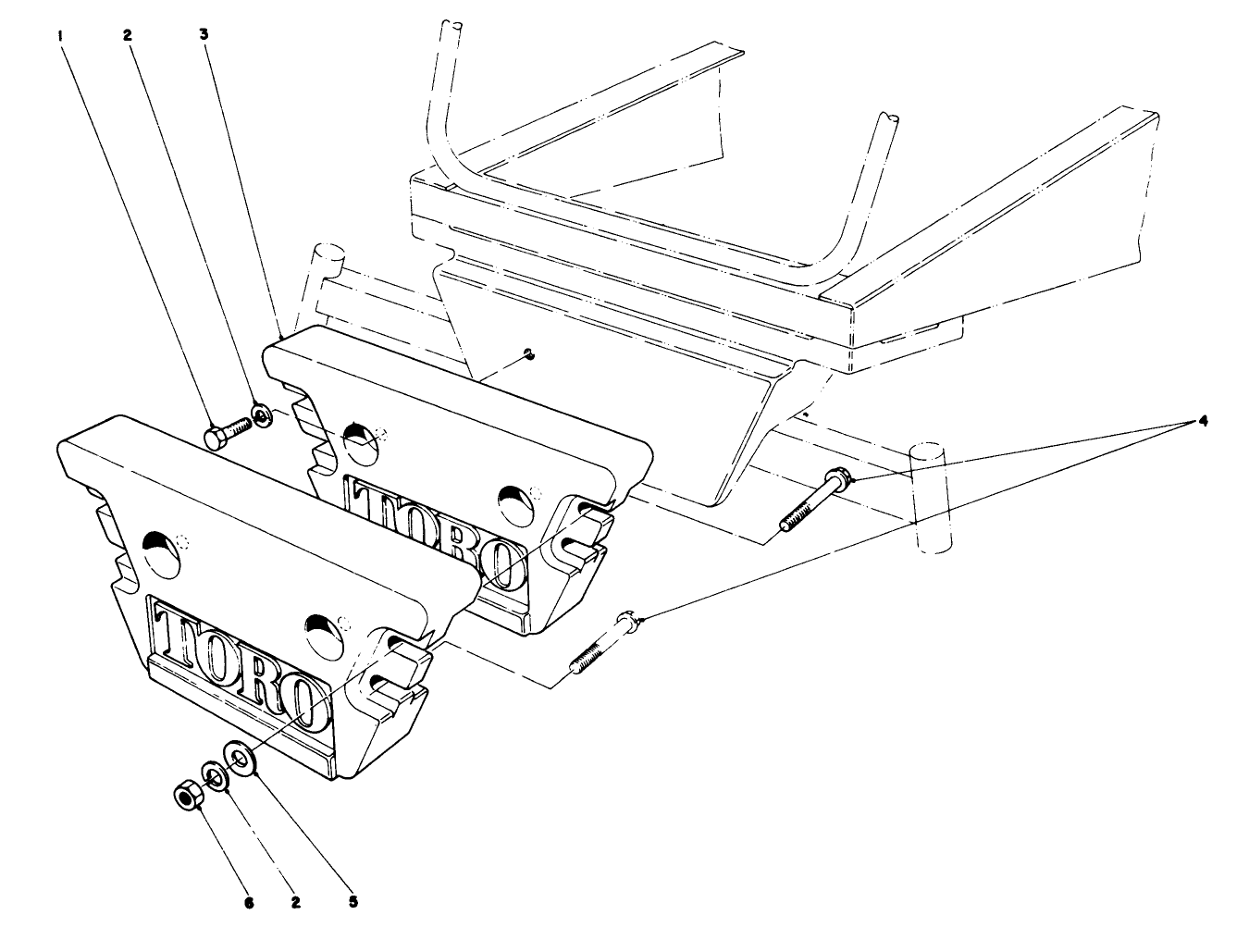 Rear Weight Kit Model No. 24-5780 (optional)