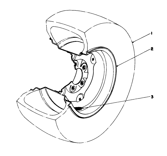 Tire & Wheel Assembly 23 X 10.50 X 12 (optional) No. 36-1050