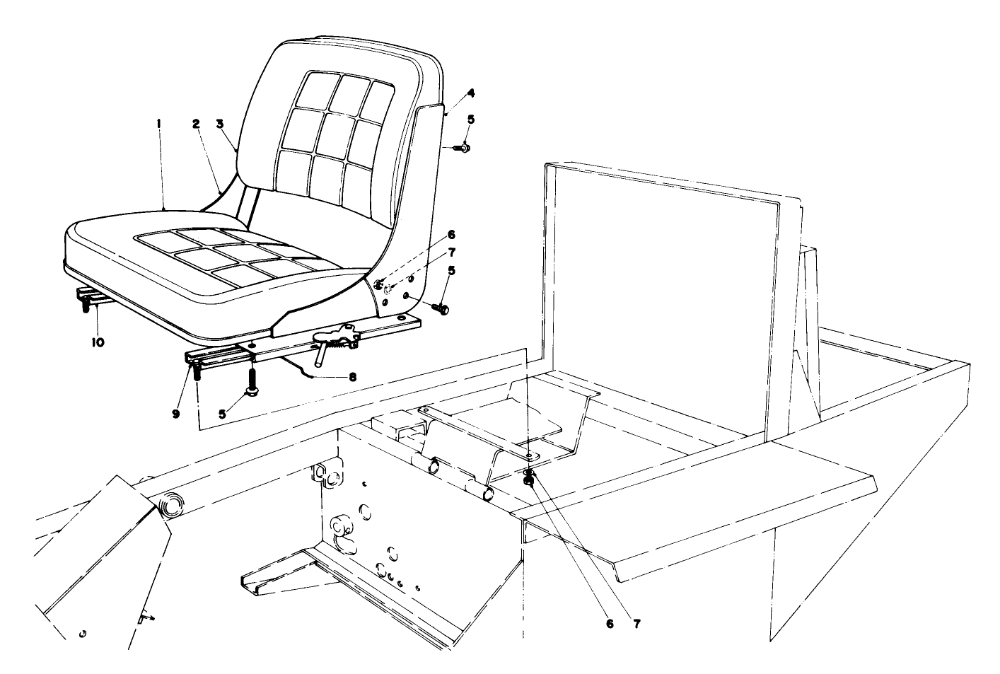 Standard Seat Kit Model No. 30785