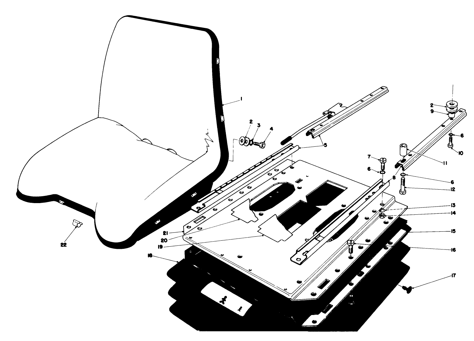 Deluxe Seat Kit Model No. 30786