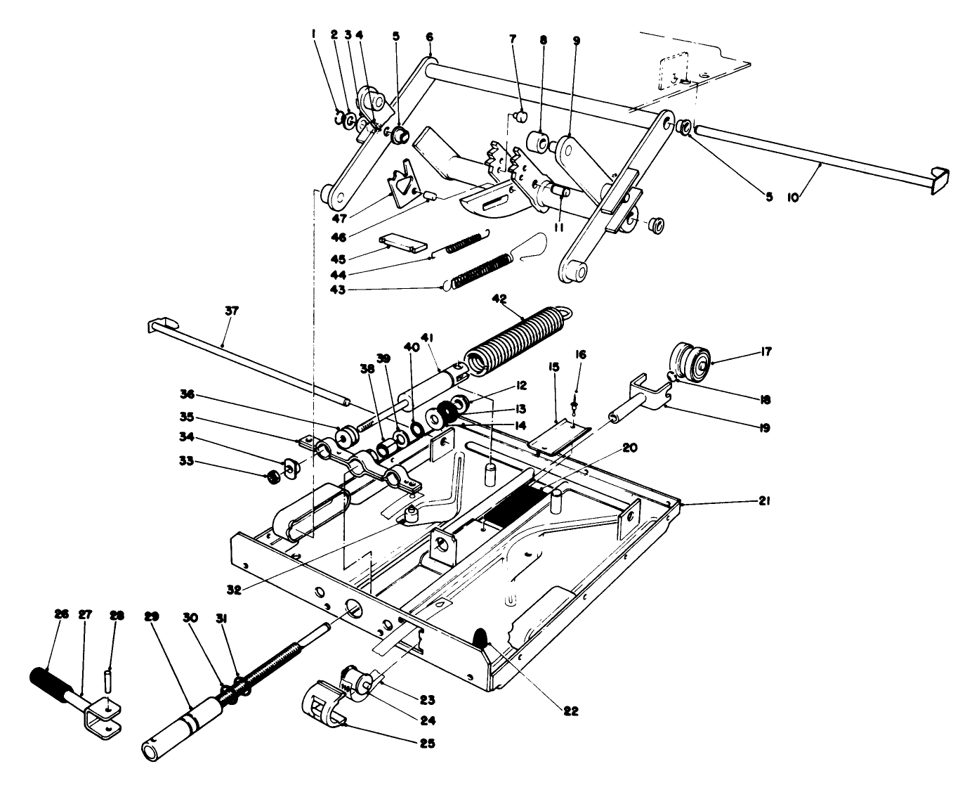 Deluxe Seat Kit Model No. 30786 (continued)
