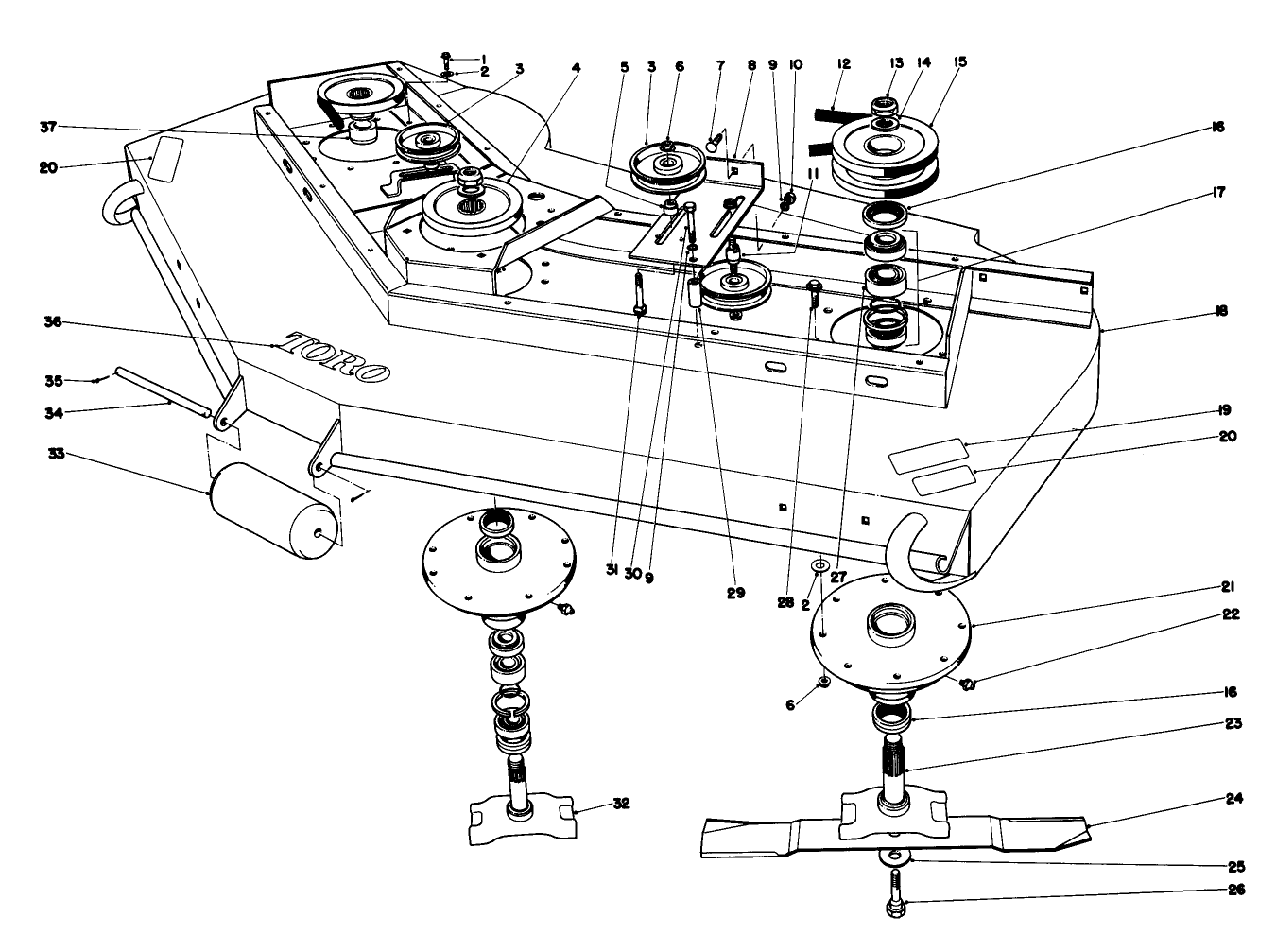 Cutting Unit Model No. 30710