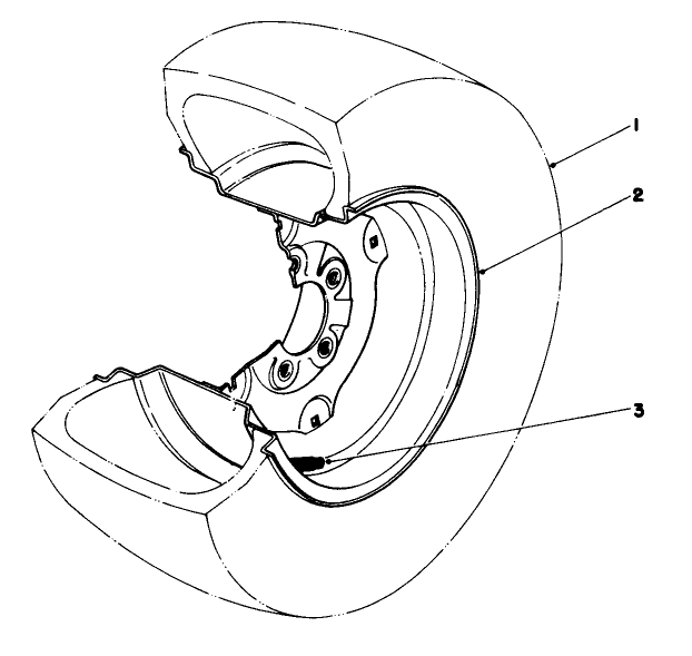 Tire & Wheel Assembly 23 X 10.50 X 12 (optional) No. 36-1050
