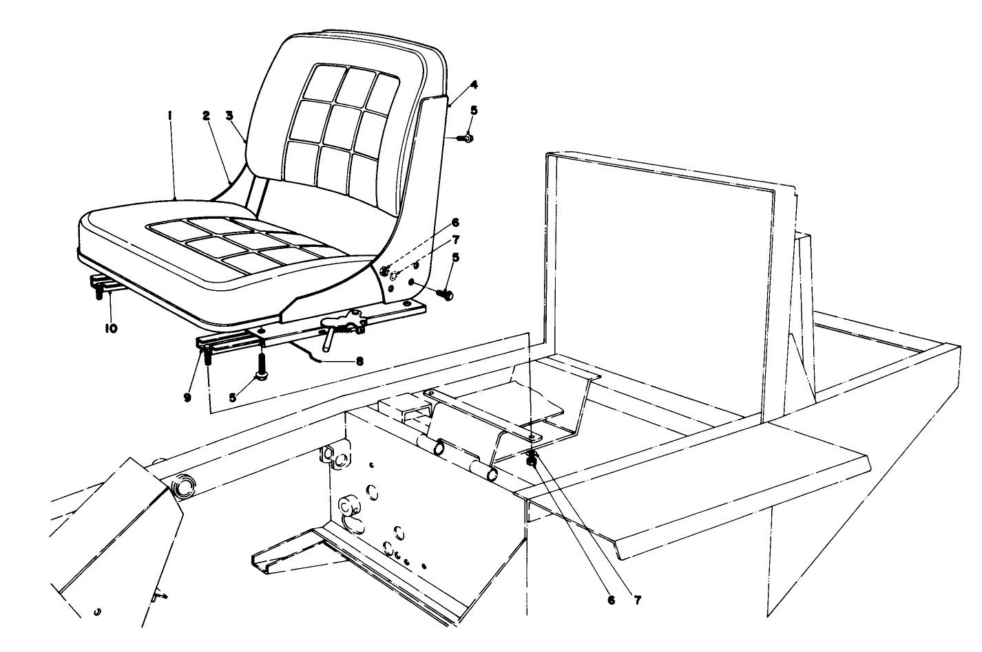Standard Seat Kit Model No. 30785