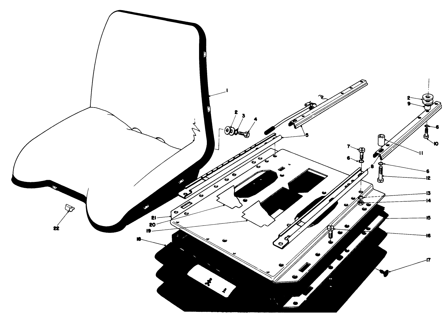 Deluxe Seat Kit Model No. 30786