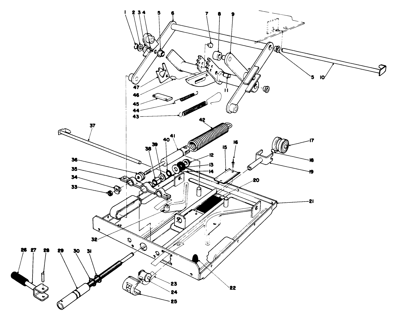 Deluxe Seat Kit Model No. 30786 (continued)