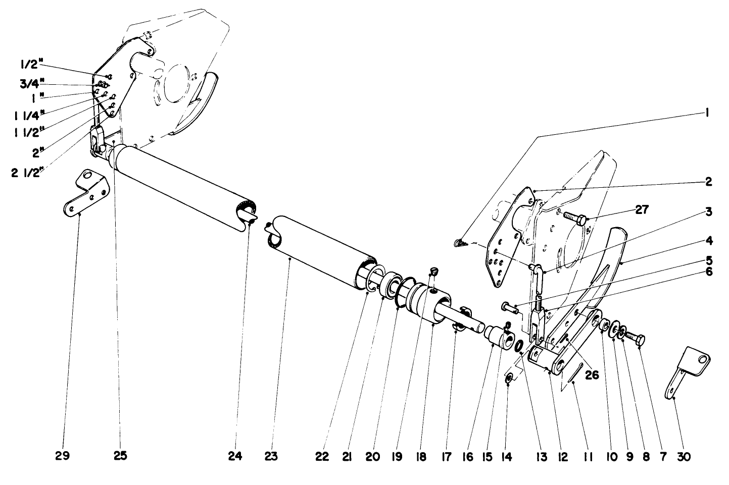 Roller Kits-Rear (optional) Part No. 4-5279 Coated Part No. 4-8349 Uncoated