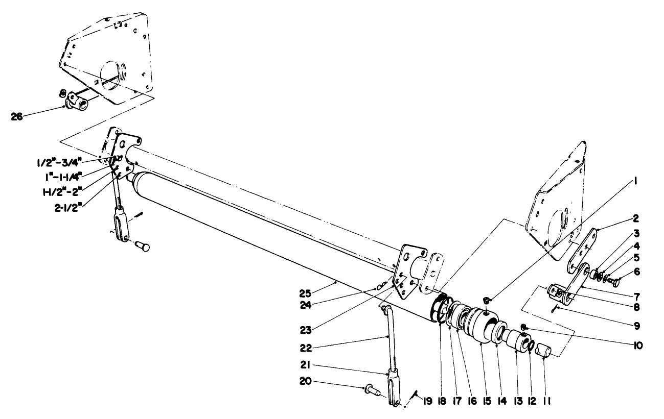 Anti-Scalp Roller Kit (optional) Part No. 4-7379