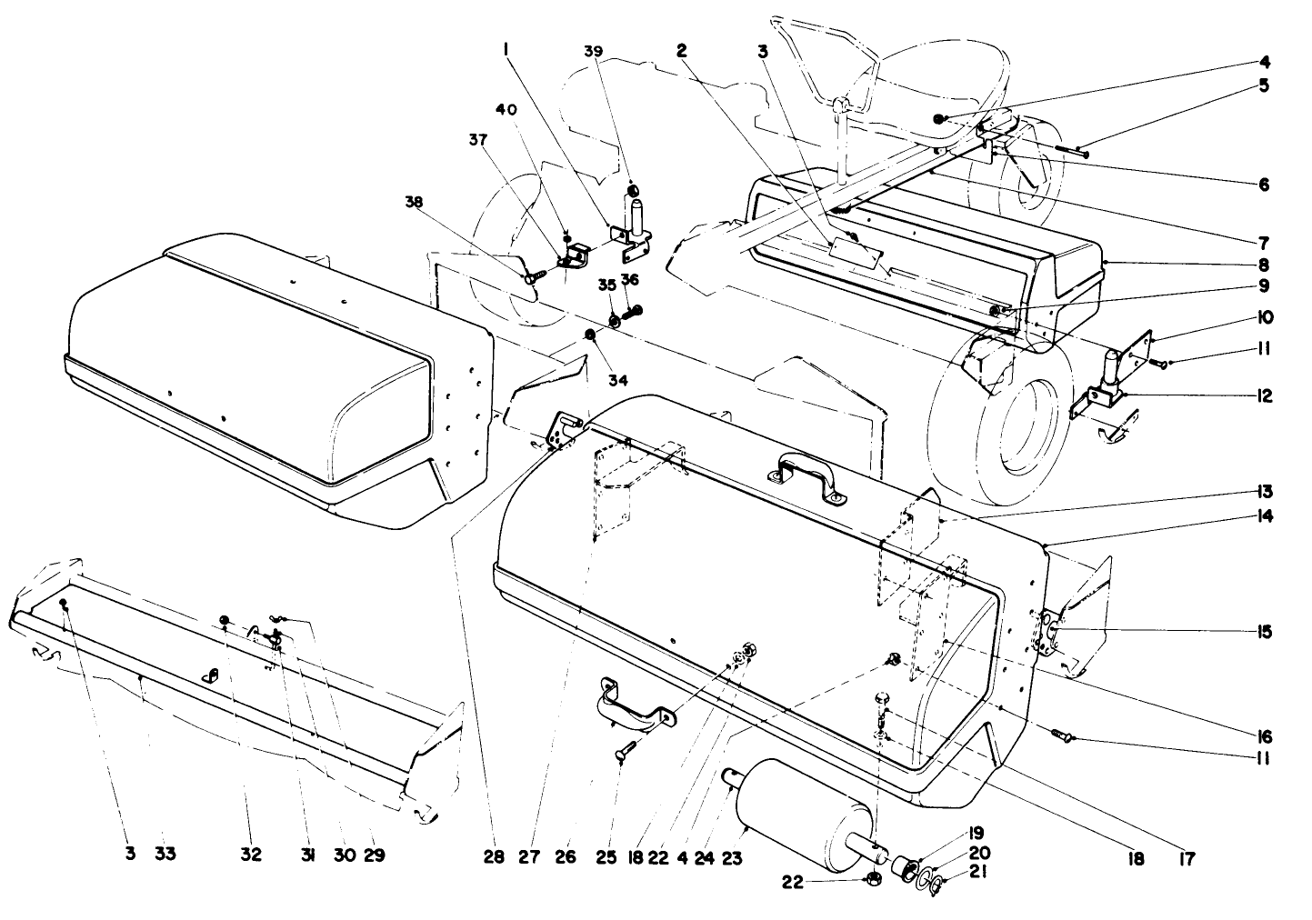 Grass Catcher Kit (optional)
