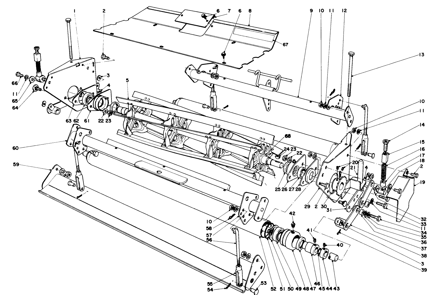 Rear Cutting Unit Assembly