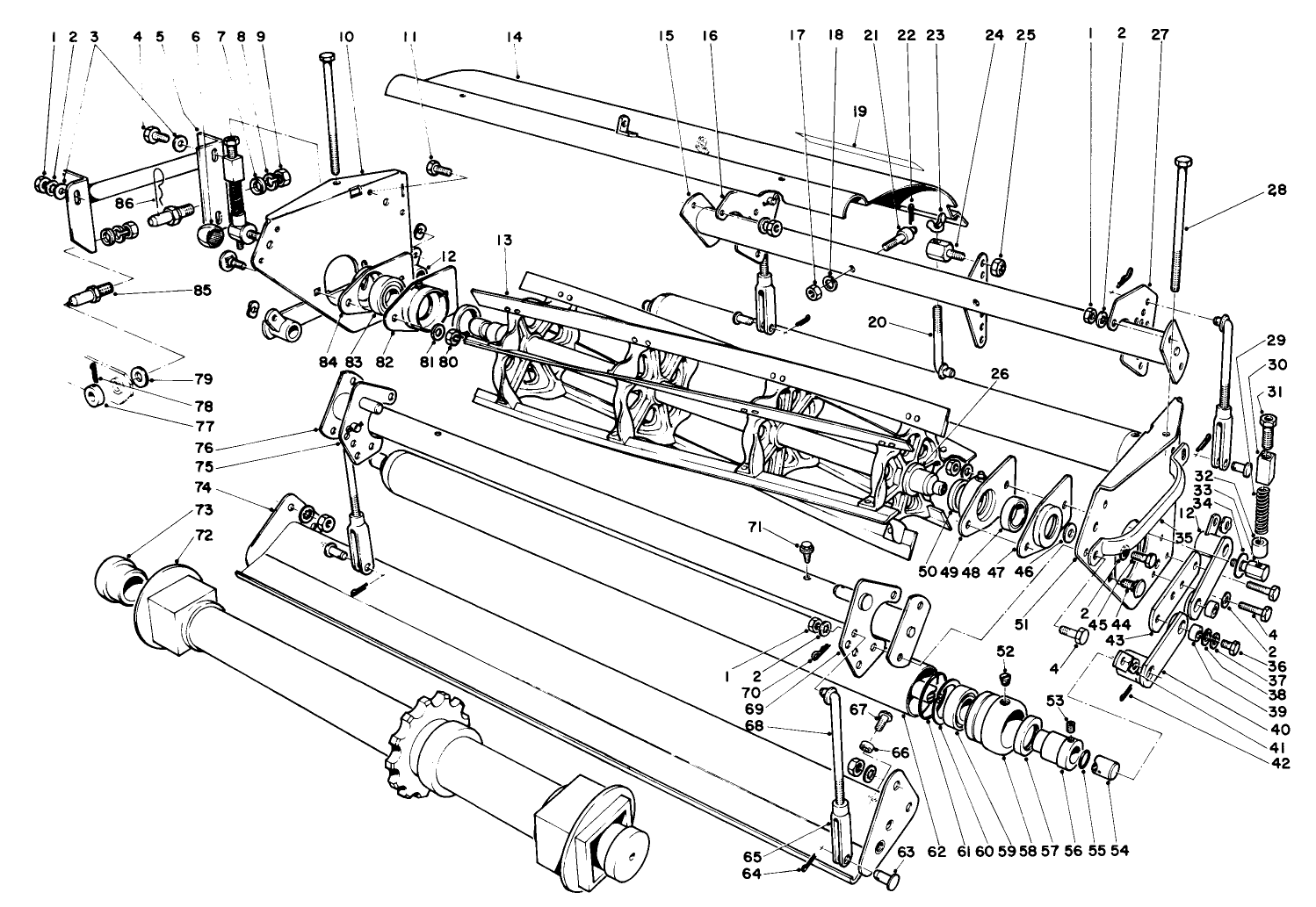 Front Cutting Unit Assembly