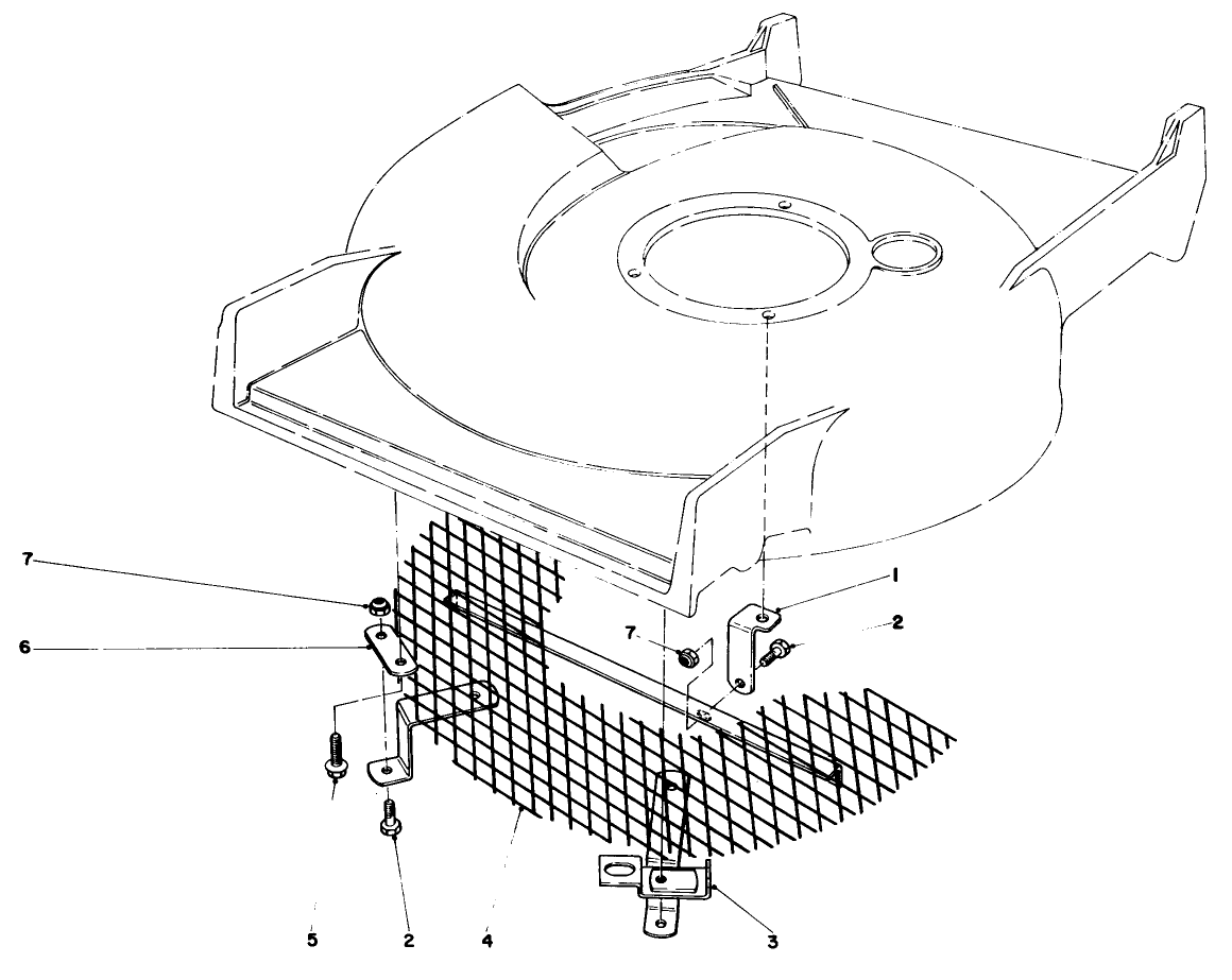 Leaf Shredder Kit Model No. 59105 (optional)