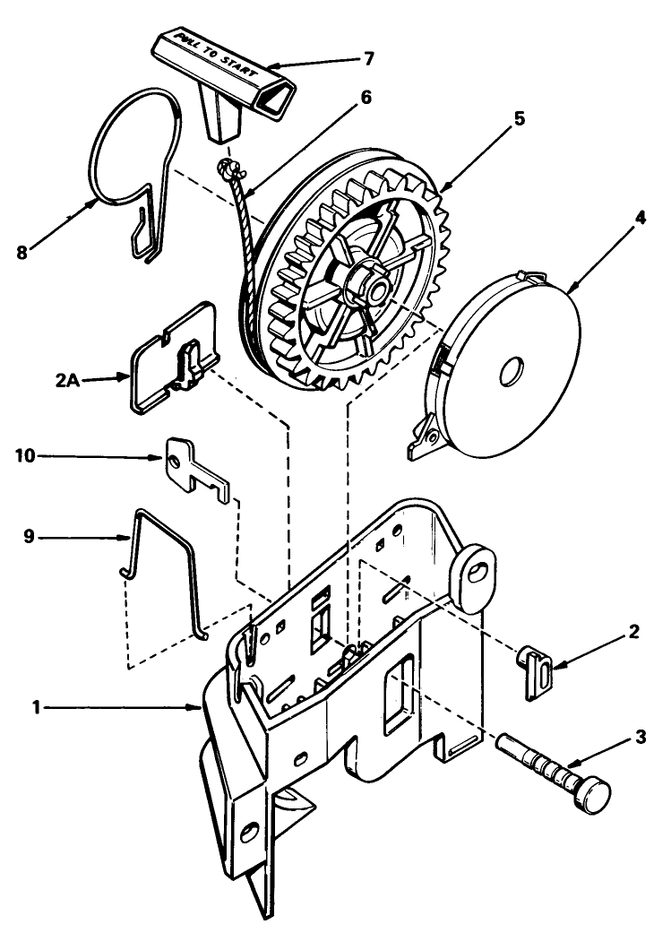 Rewind Starter No. 590531