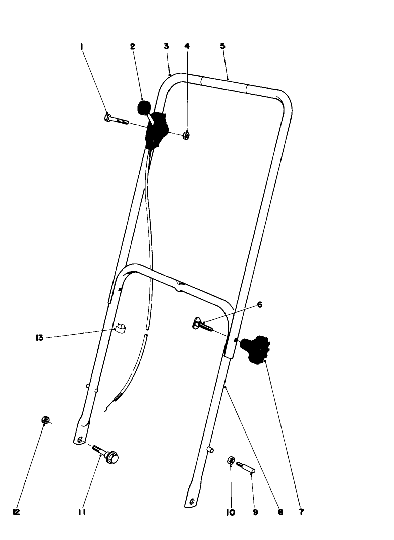 Handle Assembly Model 16077 And 16165