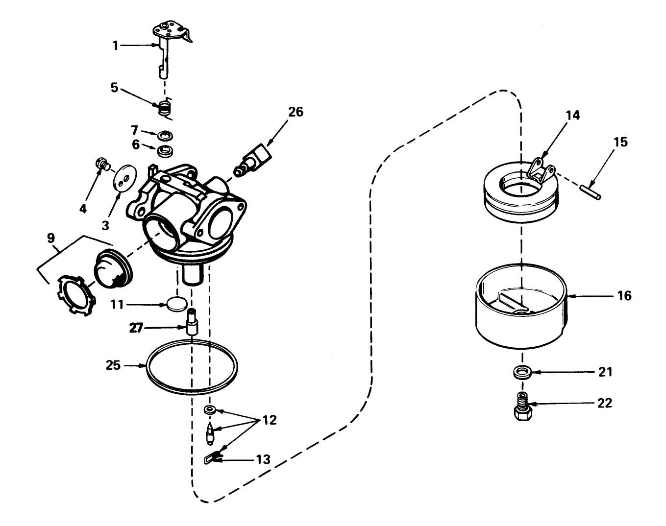 Carburetor No. 632050a