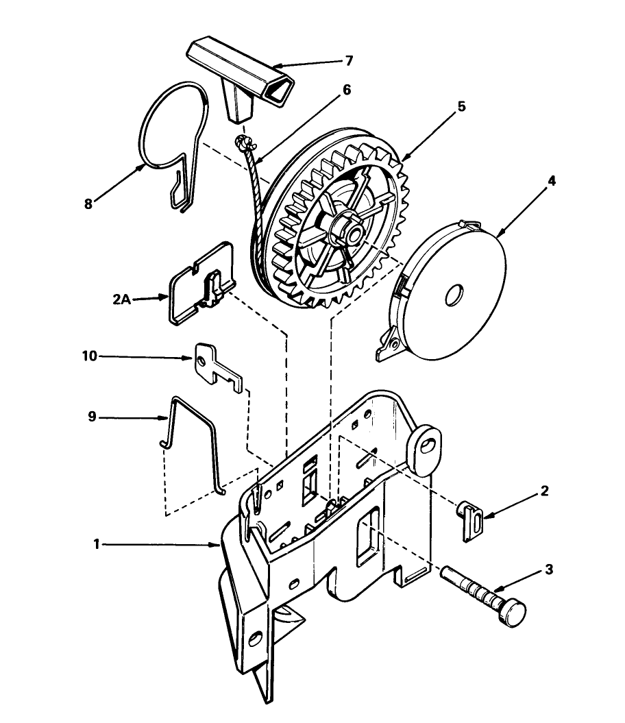 Rewind Starter No. 590531
