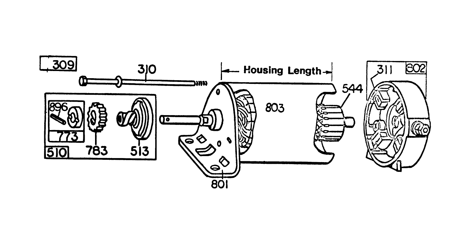 Briggs & Stratton Model 191707-5676-01 (model 57300)