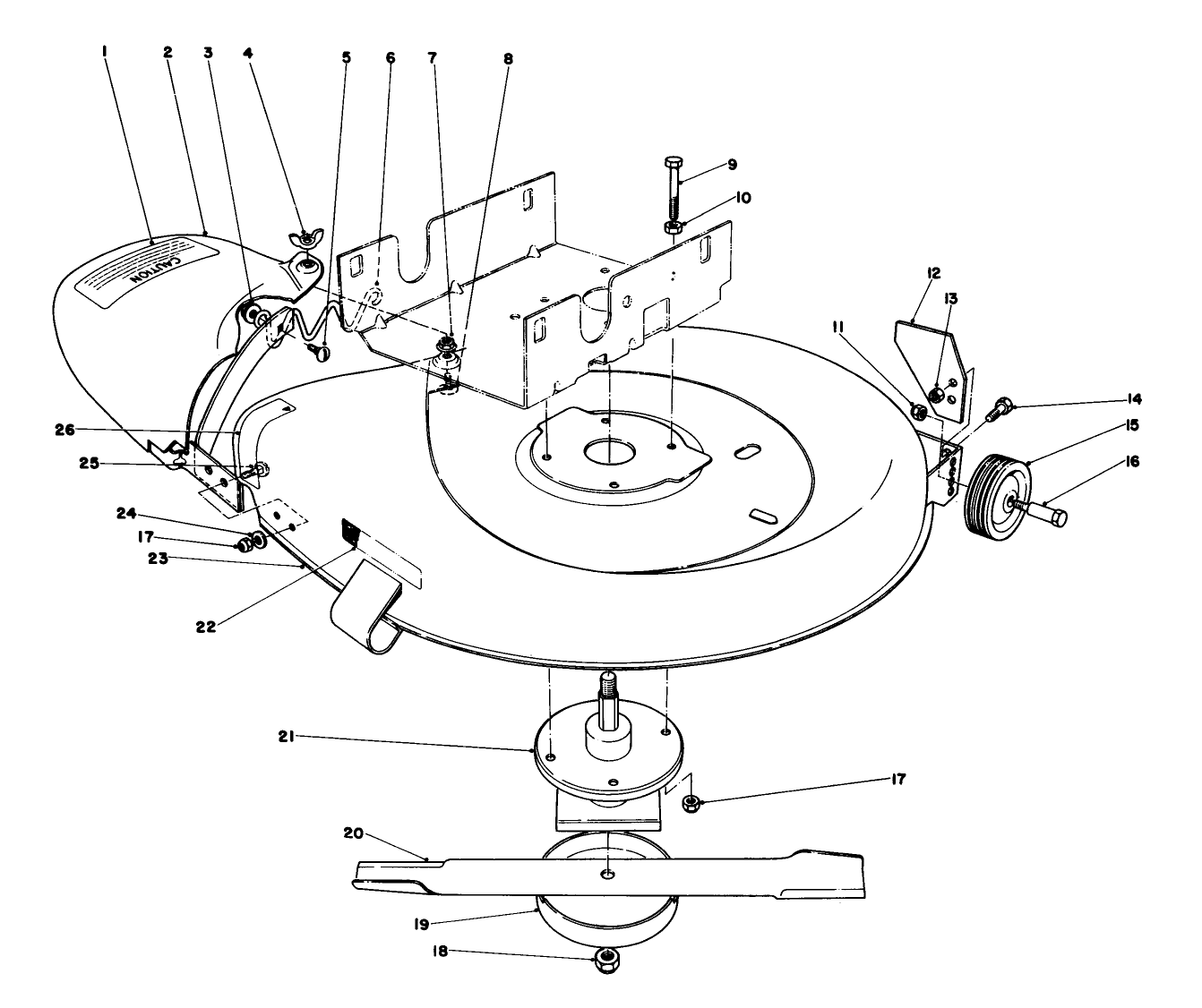 Mower Housing Assembly