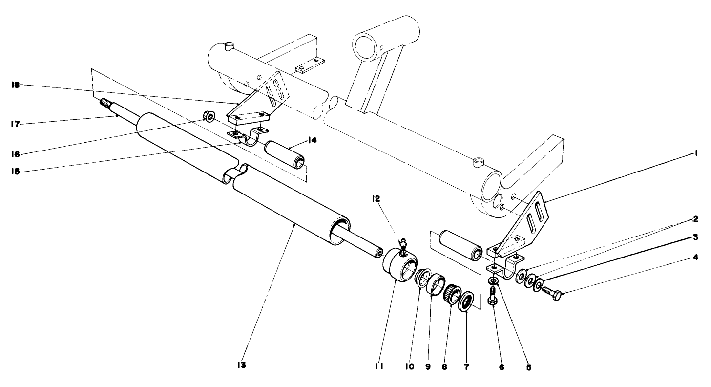 Front Roller Kit No. 03580 (optional)