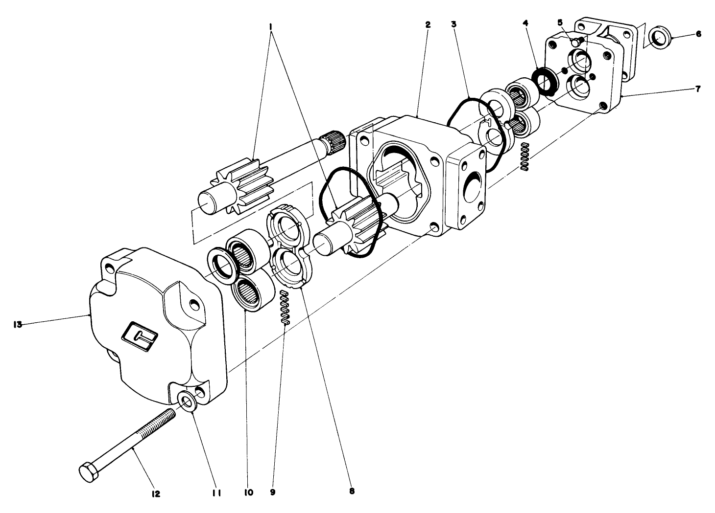 Hydraulic Pump No. 36-9840