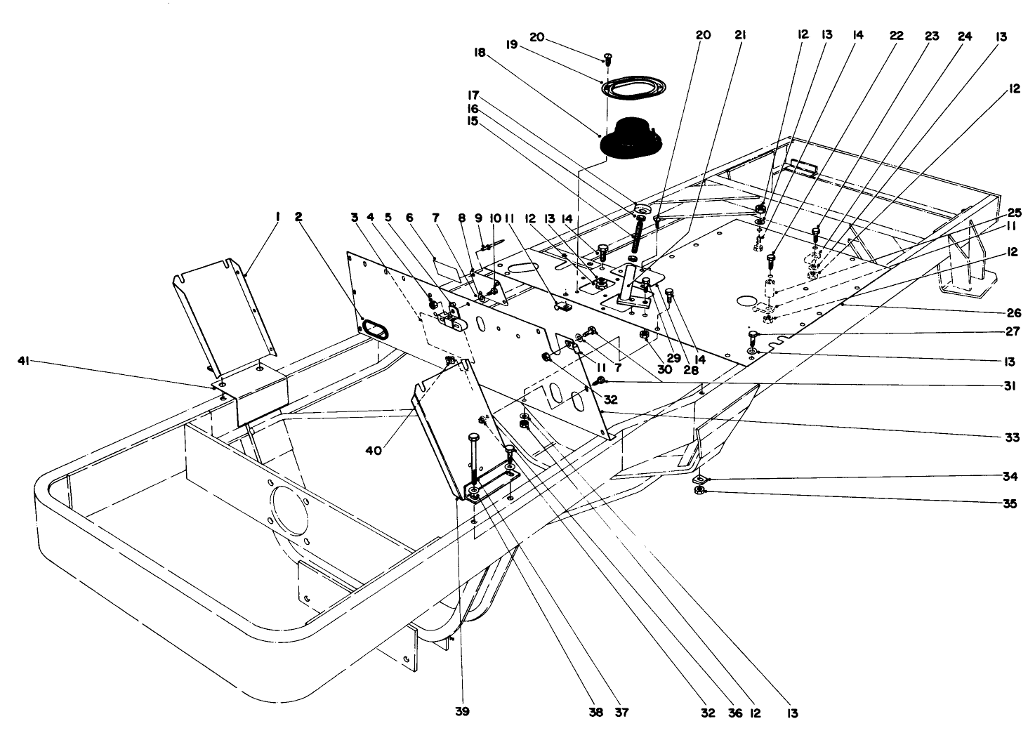 Toe Board Assembly