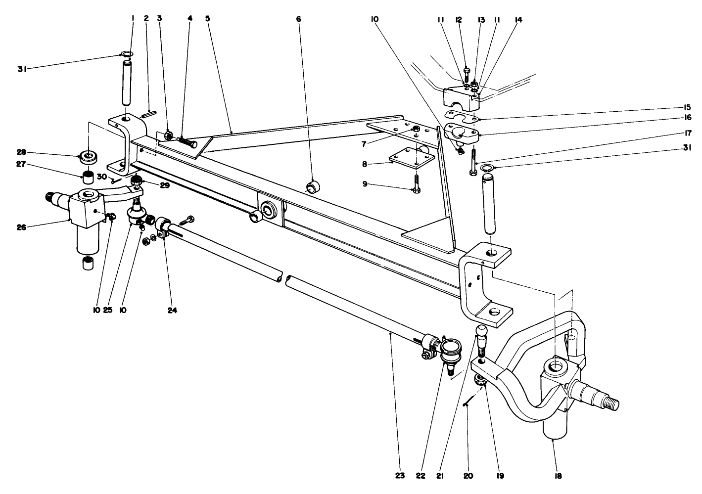 Front Axle Assembly