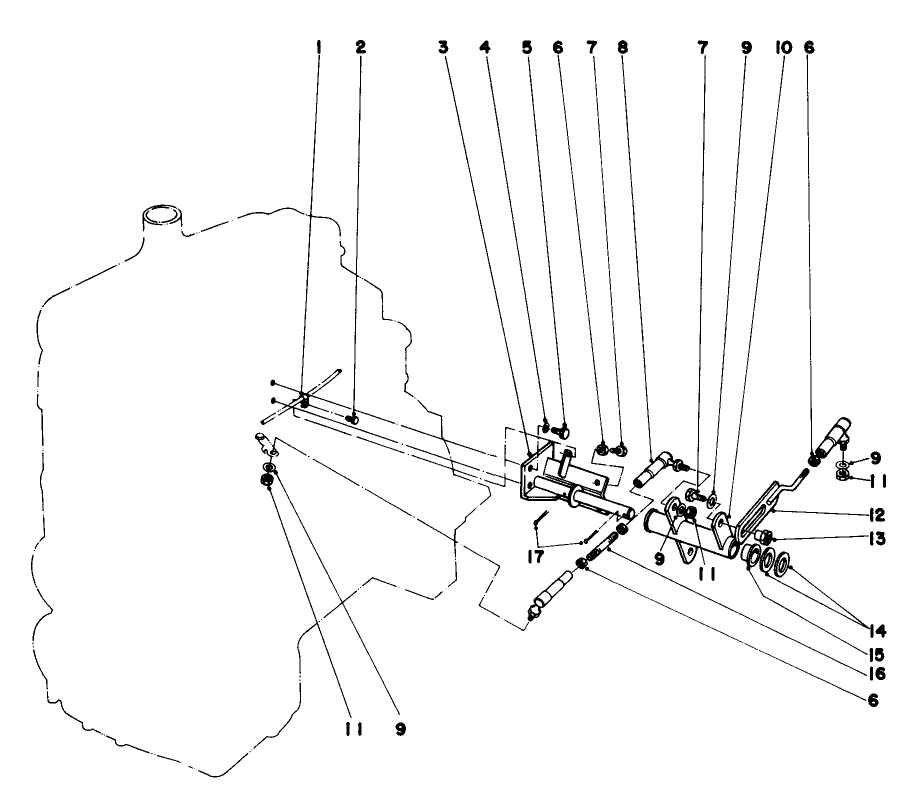Pivot Shaft And Arm Assembly
