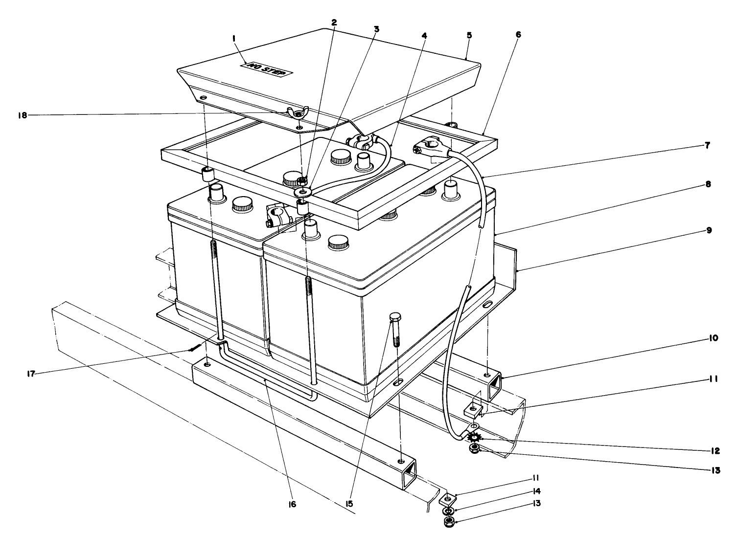 Battery And Base Assembly