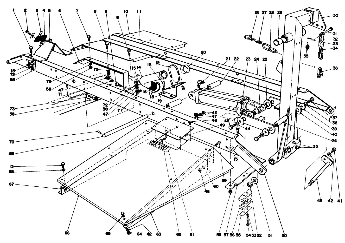 Main Frame Assembly-Front