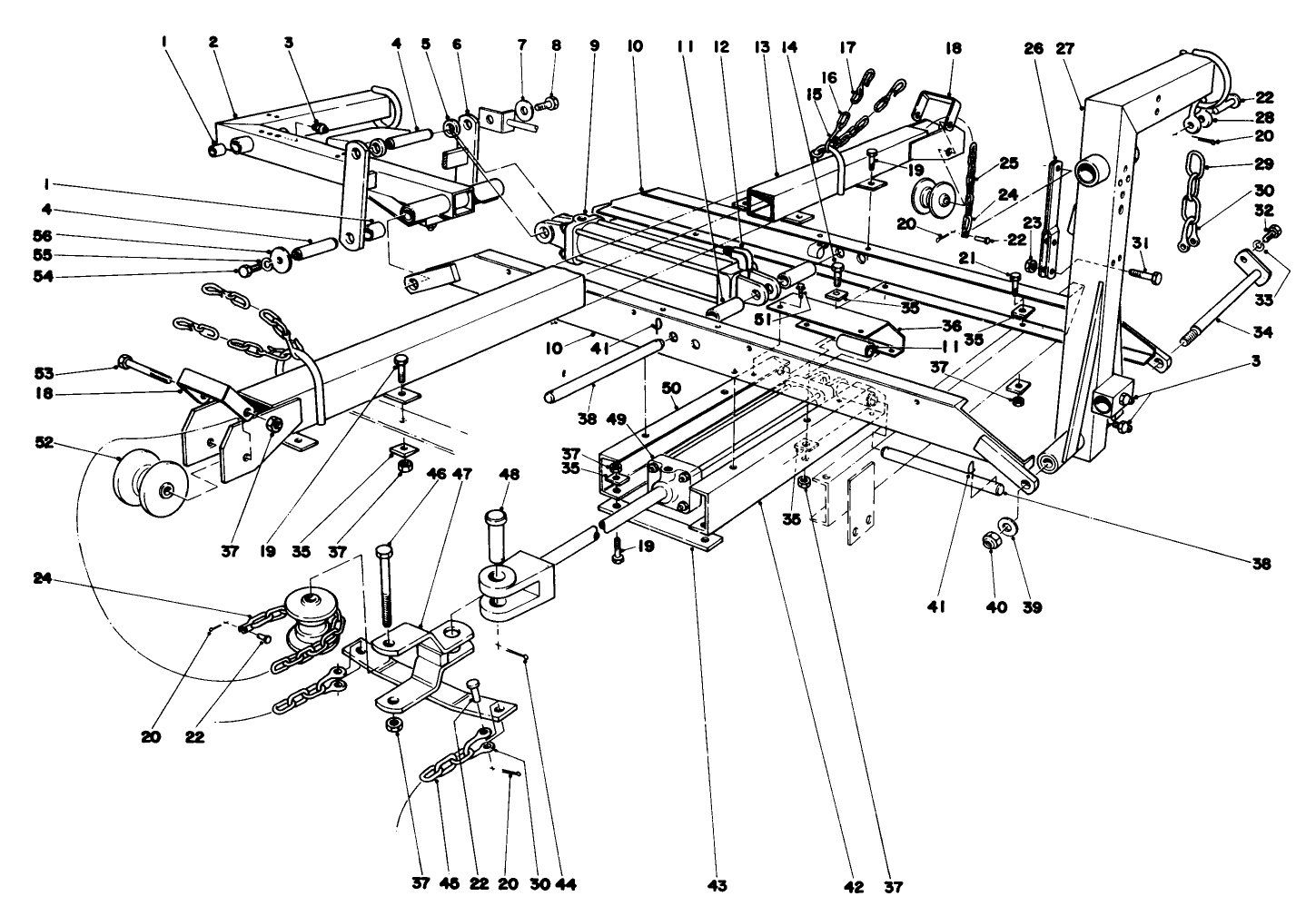 Main Frame Assembly-Rear