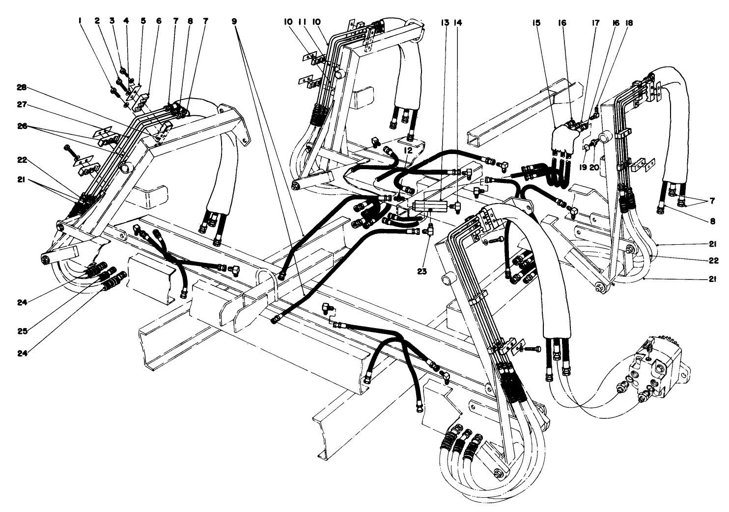 Hydraulic Lines Reel Motor-S Cylinder Assemblies