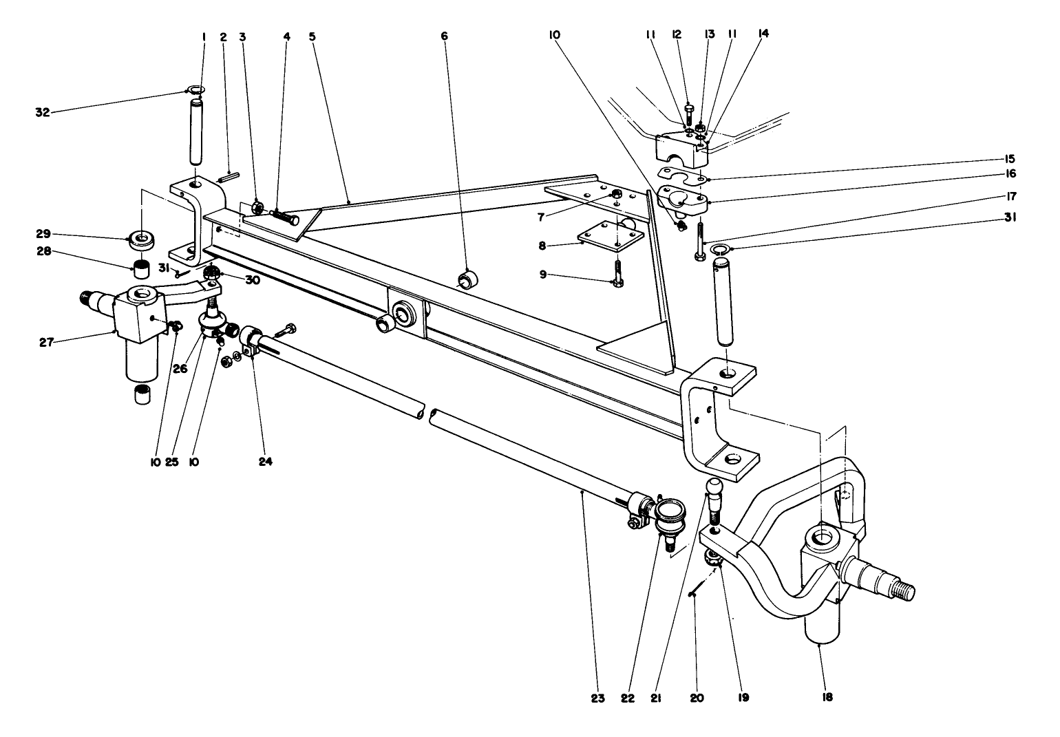 Front Axle Assembly