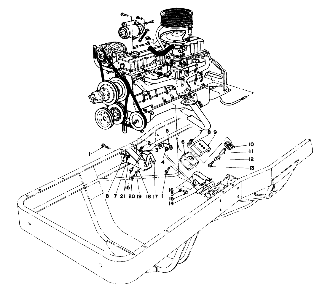 Engine Mounting Components