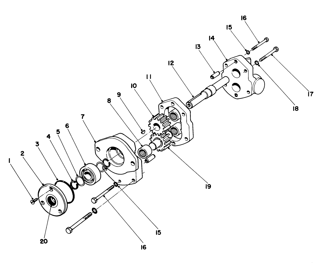 Hydraulic Pump No. 18-8440