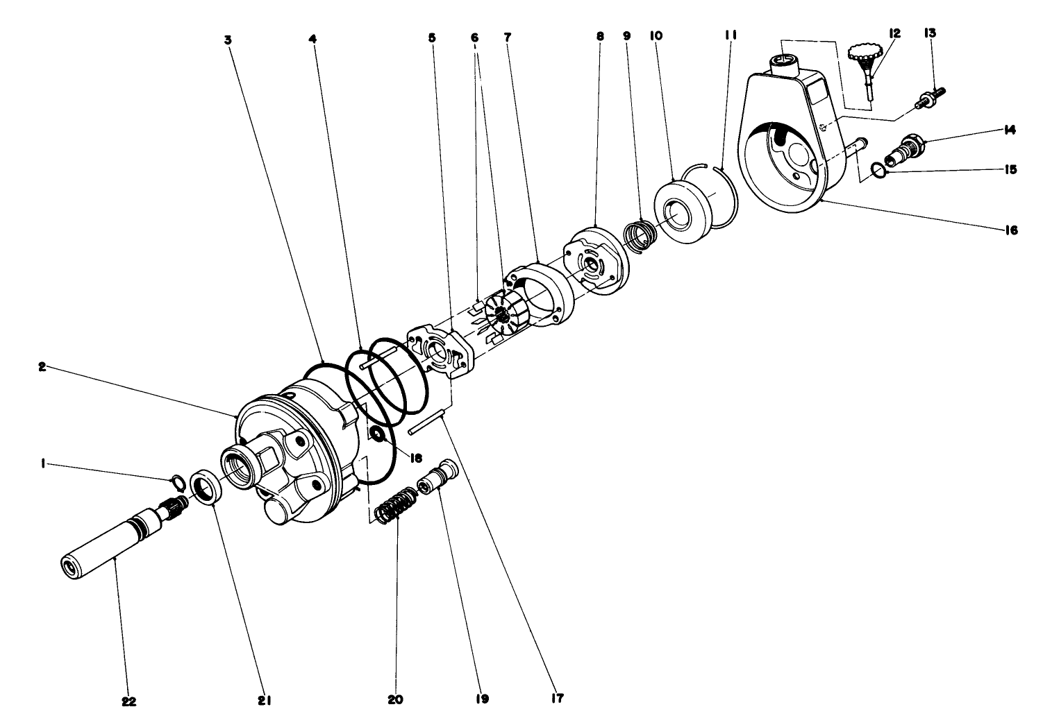 Pump Power Steering No. 44-7800