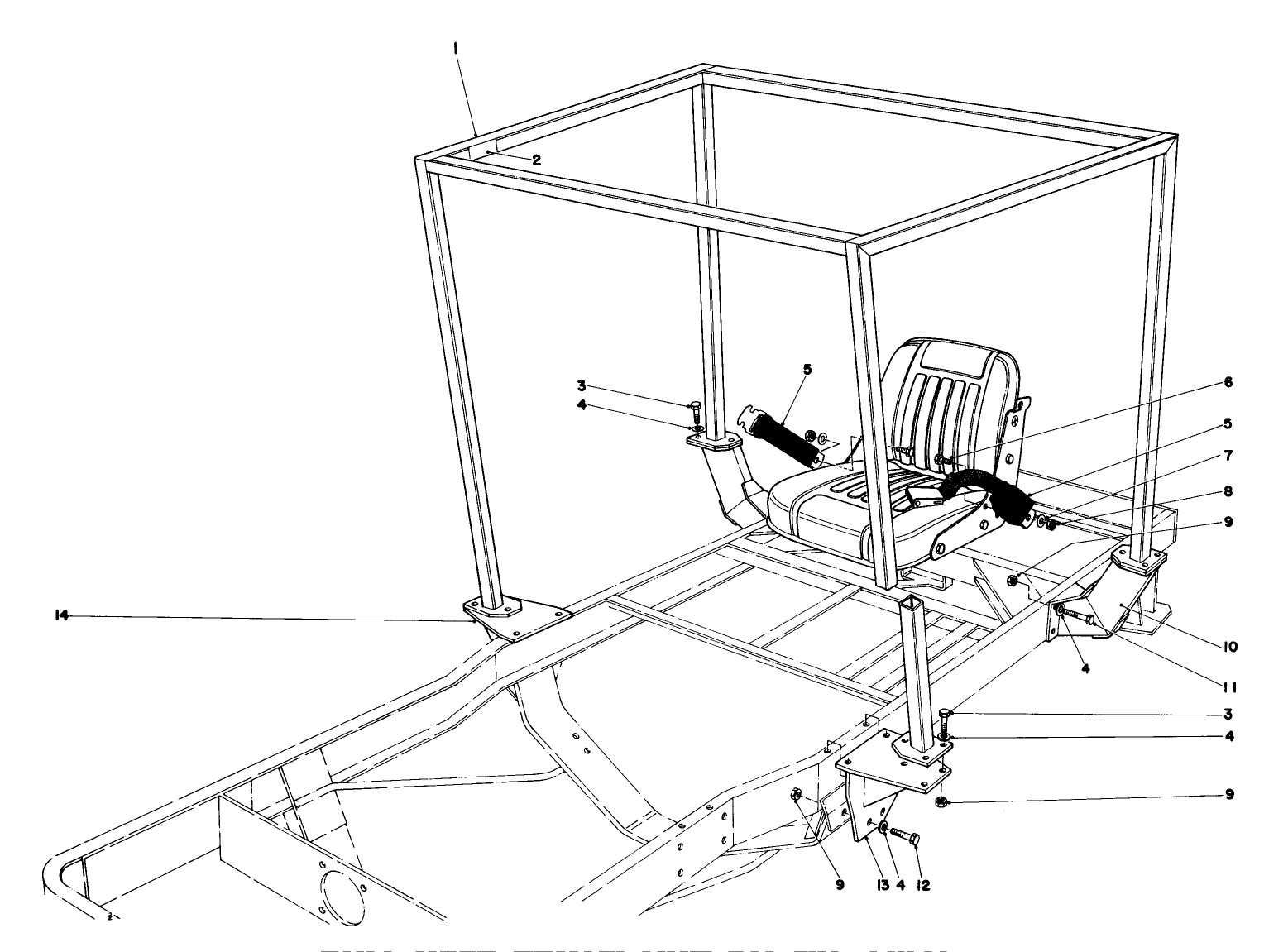 Roll Over Protection Kit No. 77021