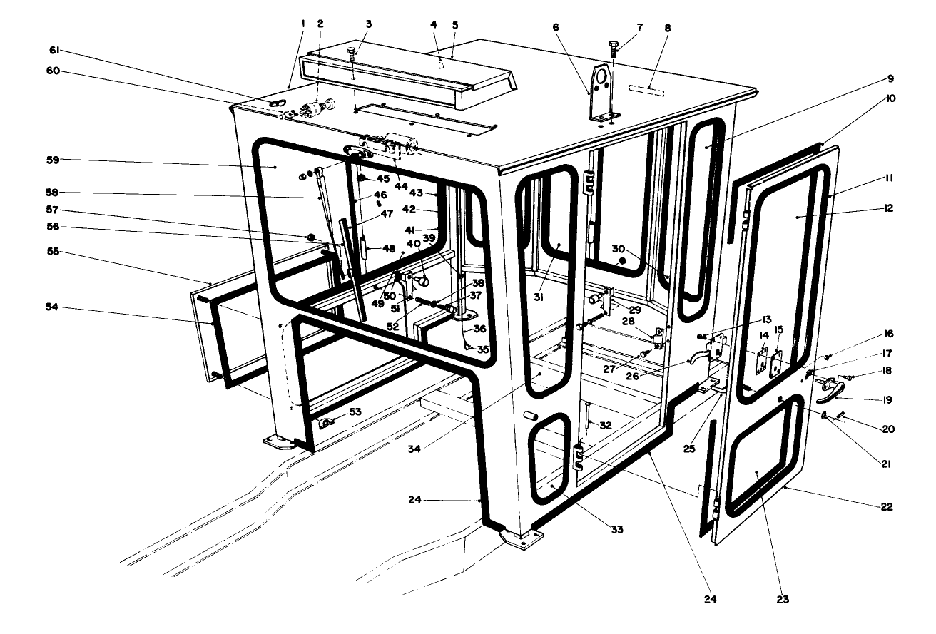 Cab Assembly Kit No. 70155