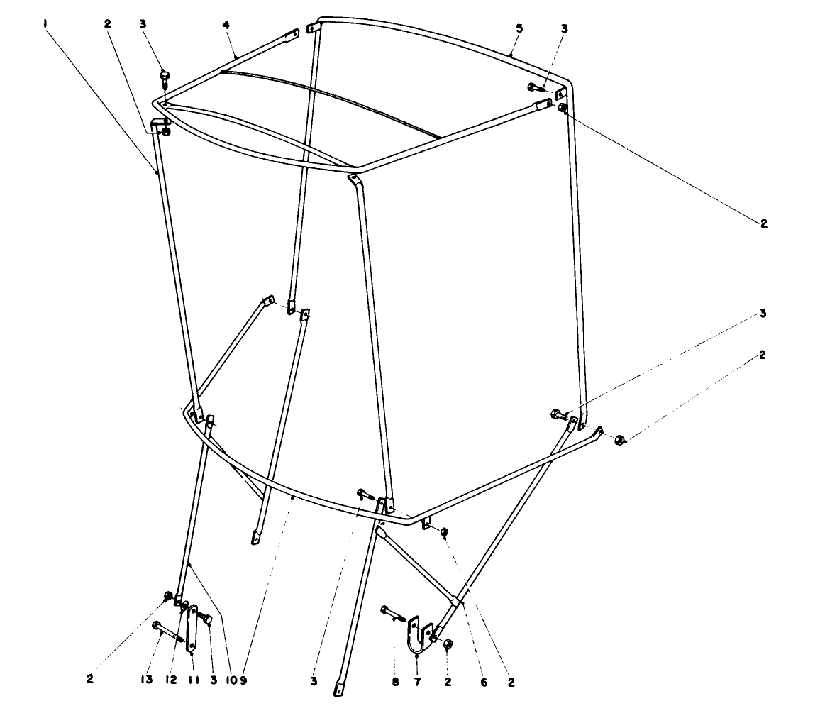Snow Cab Assembly (model No. 12-8100)(optional)